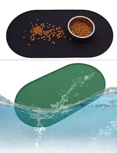 Silicone pet tigela esteira placemat à prova dwaterproof água evitar derramamentos cão gato comida almofada de alimentação gatinho alimentação pet tigela bandeja esteiras - Wolf Magazine