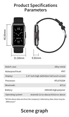 LIGE Smart Watch Mulheres Full Touch Screen Chamada Bluetooth IP67 À Prova D' Água Esportes Fitness Tracker Smartwatch Mulheres - comprar online