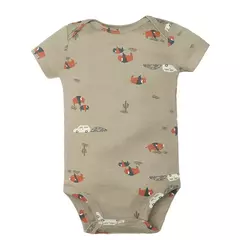 Bodysuits de mangas curtas para bebês meninos e meninas, 100% algodão, macacão recém-nascido, roupas infantis, 6-24 meses, 5 pçs/lote - Wolf Magazine