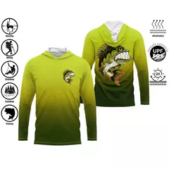 Camisa de pesca com capuz, camisa de pesca com capuz, proteção uv, padrão de moda ao ar livre, estampa de umidade, homem, vestuário de pesca
