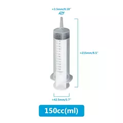 Seringa de 100ml-550ml, grande capacidade com bomba de mangueira multifuncional de 100cm, injetor lavável para alimentação de animais de estimação, fluido de cola de óleo