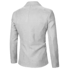 Terno de tecido textura luxuoso masculino, jaqueta confortável, casaco de casamento, melhor desempenho de palco, primavera verão
