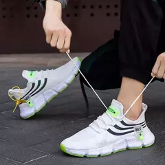 Imagem do Tênis respiráveis para homens e mulheres, Sapatos de corrida confortáveis, Sapatos casuais, Tênis Unisex, Sapatos Esportivos Leves, Moda