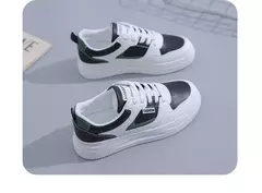 Tênis de plataforma casual feminino, combina com tudo, tênis esportivo, corrida, academia, designer, sapatilhas, novo, primavera, 2022