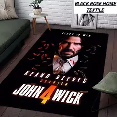 Imagem do Filme John Wick Tapete antiderrapante, arte da moda, cinema, sala de estar, sof?