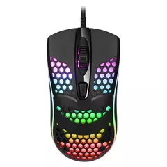 Cabo com fio jogos 7 respiração led luz traseira do mouse óptico usb computador escavado para fora ratos computador portátil desktop 4d pc uso doméstico escritório - comprar online
