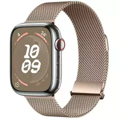 Correia para Apple Watch Band, Pulseira Milanese, Cinto de Metal, 45mm, 44mm, 42mm, Ultra 49mm, 38mm, 40mm, 41mm, iWatch Series 9, 8, 7, 6, 5, 3, SE na internet