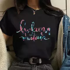 T-shirt do Rei Leão Disney para mulheres, top Kawaii engraçado, camiseta Harajuku, roupas femininas, Hakuna Matata, anos 90 na internet