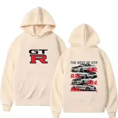 Hoodie inicial dos homens D GTR Skyline R34, Hoodie gráfico, Pullovers de moletons, Roupas Masculinas, Essencial para Outono, Novo, Y2k - loja online