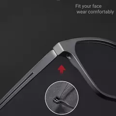Imagem do Ultralight tr90 frame óculos de leitura liga titânio anti luz azul negócio óculos dos homens confortáveis farsighted