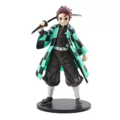 Anime demon slayer kimetsu no yaiba figura kamado tanjirou figura de ação agatsuma zenitsu nezuko guerreiro pvc modelo brinquedos na internet