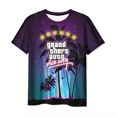 Jogos para homens e mulheres GTA Camiseta extragrande, 3D Print, Roubo, Auto Vice City, Manga curta, Harajuku, Y2k Tees, Tops para crianças, Roupas - loja online