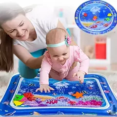 Infinno Inflável Tummy Time Mat, Premium Baby Toys, Water Play Mat para Bebês e Crianças - comprar online