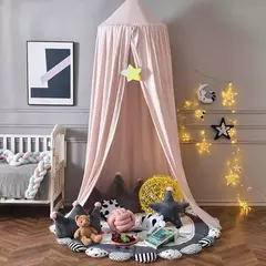 Rede Mosquiteira Pendurada para Crianças, Berço Cortina, Tenda Pendurada, Decoração de cama, Menina Princesa, Cama Canopy, Living Corner Play, Leitura