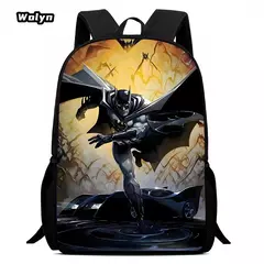 Mochila escolar para crianças, estampas de bastão de anime, mochila leve para jardim de infância, meninos e meninas, melhor presente