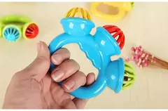 Bebê recém-nascido chocalho bola brinquedos, segurando a mão Bell, brinquedos sensoriais, materiais de segurança para crianças, 0-24 meses, 4pcs - Wolf Magazine