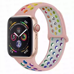Pulseira de Silicone Pride para Apple Watch, bandas esportivas, Ultra, 49mm, 44mm, 45mm, 38mm, 40mm, 41mm, iWatch Series 8, 7, 6, 4, 5, 3, 9 SE na internet