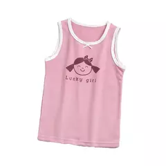 Conjuntos de regatas infantis para desenhos animados, colete gola redonda de algodão, tops de strappy, cuecas boxer shorts, roupas infantis, verão, 3 a 8 anos, meninas, 2020 - loja online