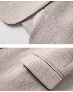 Blazer monocromático de manga comprida feminino, casaco casual, jaqueta de trabalho, escritório, negócio, novo, moda coreana, primavera, 2022 - loja online