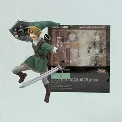 Anime lenda de zelda figura respiração do selvagem figma 319 320 figuras link zelda mestre espada figura de ação figma 153 céu espada - comprar online