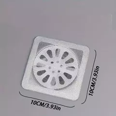 Tampas De Dreno De Chuveiro Descartáveis, Captores De Cabelo Para Chuveiro, Adesivos De Malha De Filtro, Filtro De Pia De Assoalho, Acessórios Do Banheiro - comprar online