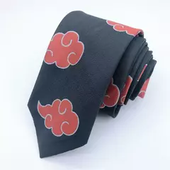 Anime ninja naruto akatsuki uchiha itachi cosplay traje adulto unisex gravata estudante halloween prop acessórios presente de natal - comprar online