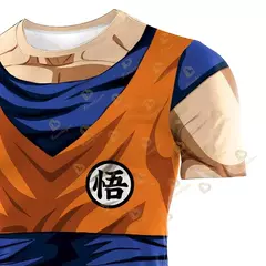 Imagem do 3D Dragon Ball compressão t-shirt, engraçado jogo casual t-shirt, roupas de fitness, Cool Cartoon Tops, moda verão, novo