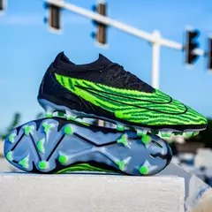 Imagem do Botas de campo de futebol profissional para homens, tênis de futsal, tênis de tornozelo ao ar livre