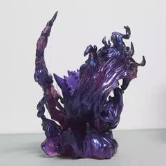 Pokemon gengar anime figura sol snorlax fantasma garra estatueta de ação 18cm estátua pvc modelo mesa decoração coleção brinquedo presente do miúdo - comprar online