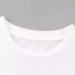 Camiseta feminina branca de manga curta com gola redonda, camisa de algodão confortável, camiseta casual, estampa cereja, adequada para o verão, nova, 2024 na internet