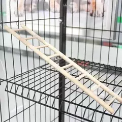 1pc pássaros brinquedo escadas de madeira balanço scratcher poleiro escalada 3/4/5/6 escada gaiola pássaro hamsters papagaio brinquedos pendurado suprimentos para animais de estimação - Wolf Magazine