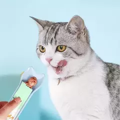 Líquido Alimentador Strip para Wet Cat, Squeeze colher, Lickable Snack Ferramenta de Alimentação, Pet Shop, Treats - Wolf Magazine