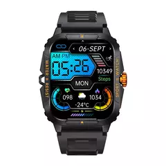 COLMI-P76 Smartwatch militar ao ar livre para homens, 1,96 ", chamada Bluetooth, 3ATM, IP68 impermeável, esportes fitness relógios - comprar online
