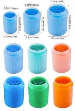 Limpador de patas de animais de estimação, material de silicone macio, copo de lavagem de pés de animais de estimação, limpador de pés de gato e cachorro, massagem portátil, suprimentos de limpeza de patas de animais de estimação - Wolf Magazine