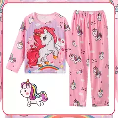 Crianças Minnie Elsa Duck Pijamas dos desenhos animados, roupas infantis para casa, conjuntos para meninos e meninas, terno de viagem, casual, novo, 2 peças por conjunto - loja online