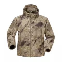Jaquetas de caminhada de lã camuflada para homens, blusão masculino, roupas táticas, outono, 2024 na internet