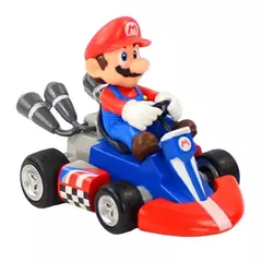 Super mario puxar para trás carro verde yoshi burro kong bowser luigi sapo princesa pêssego figura de ação juguetes anime jogo boneca na internet