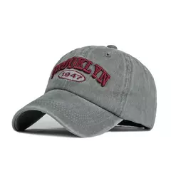 Boné de beisebol para quatro temporadas masculino e feminino, casual retrô lavado de algodão, bordado snapback, proteção solar unissex, verão, 4 estações - loja online