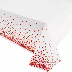 Descartável Bronzing Black Dots Toalha De Mesa, Decoração Suprimentos, Aniversário, Casamento, Dourado, Rosa, Ouro, Prata, Banquete - loja online