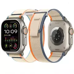 Pulseira Esportiva Trail Loop para Apple Watch, Pulseira de Nylon, Ultra 2, 49mm, Série 9, 8, 7, 45mm, 41mm, iWatch 6, 5, 4, 3, SE, 44 milímetros, 40 milímetros, 42 milímetros