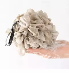 Back Brush Soft Mesh Bath Sponge Balls Nylon Cleaning Brush Shower Esfoliante Scrubbers Loofah Esponja para Mulheres, Homens Banheiro na internet