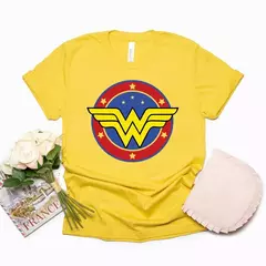 Mulher t-shirt com design de super-herói mulher, t-shirt da mulher, presente do dia das mães - loja online