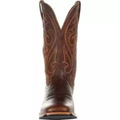 Botas masculinas retrô bordadas de meia panturrilha, botas de vaqueiro ocidentais, preto, couro sintético marrom, sapatos de inverno, plus size 48 na internet