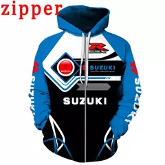 Capuz esportivo masculino impresso em 3D, com zíper, top grande, casual, moda, moda de corrida, rua, 2024 - comprar online