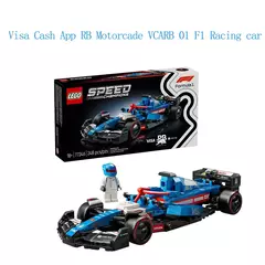 Lego Speed 77242 Ferrari SF24 Red Bull Racing RB20 Mercedes AMGF1 KICK Sauber Racing Bloco de construção brinquedos para meninos e meninas - loja online