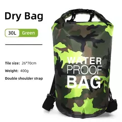 Sacos impermeáveis secos e molhados da separação, trouxa do bolso para o caiaque, canoagem, natação, esportes ao ar livre, XAZ9, 30L, 15L