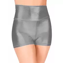 OVIGILY-Calções de Dança Metálicos Femininos, Calções de Treino Brilhantes, Calções de Ginástica Feminina, Vermelho, Fúcsia - Wolf Magazine