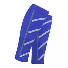 Meias esportivas de compressão, suporte para panturrilha, auxiliam para corrida noturna, leggings de nylon, meias finas para homens, corrida ao ar livre, meias de pressão longas