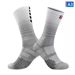 Meias antiderrapantes para homens e mulheres, futebol, futebol, basquete, tênis, Sport Grip, ciclismo, equitação, 39-45
