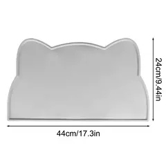 1pc placemats para animais de estimação são impermeáveis e antiderrapantes para evitar derramamentos de alimentos e água e fáceis de limpar para cães e gatos - Wolf Magazine